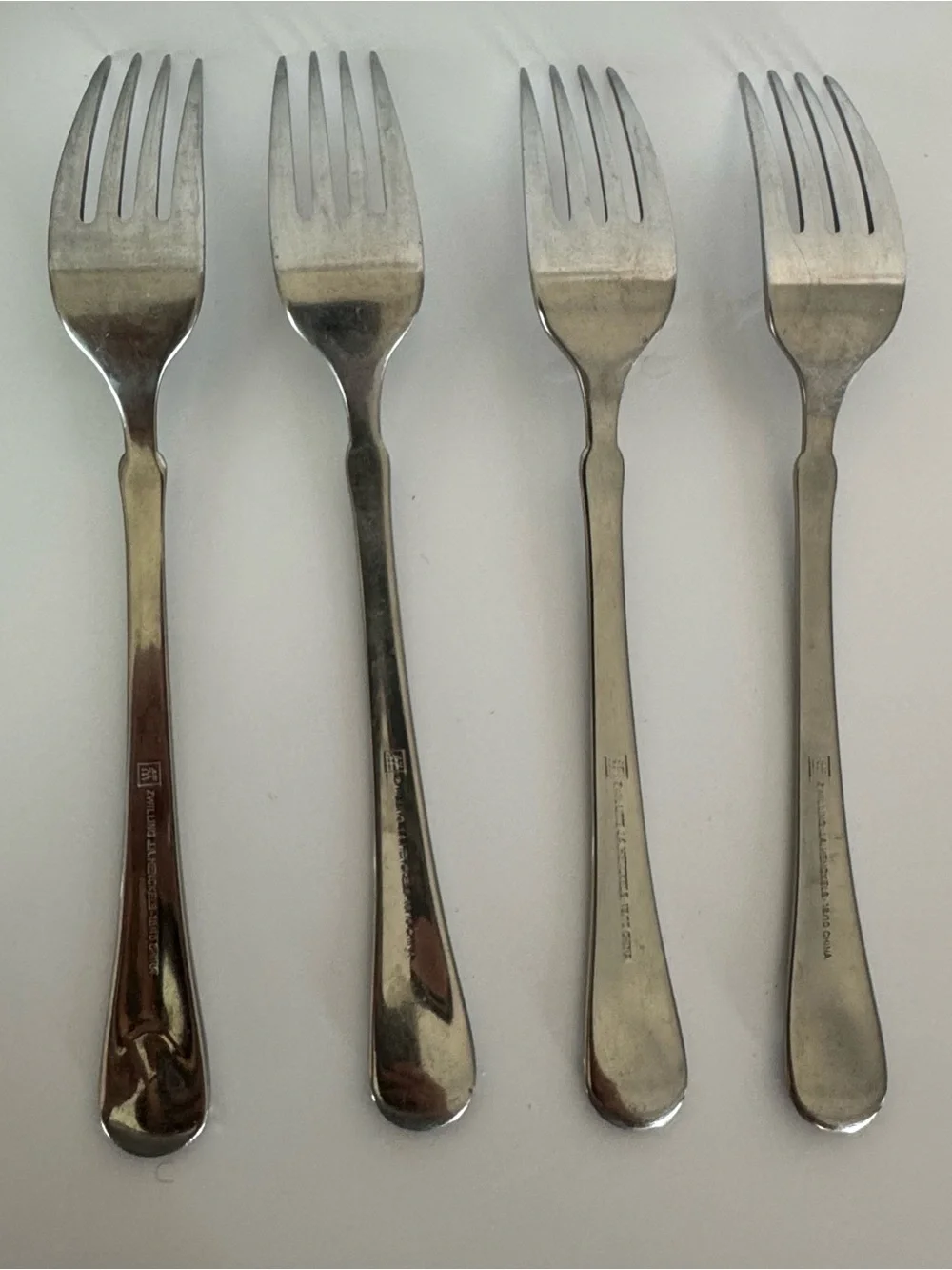 Zwilling J.A. Henckels 18/10 Stainless Dinner Forks Set of 4 Flatware Replacemen